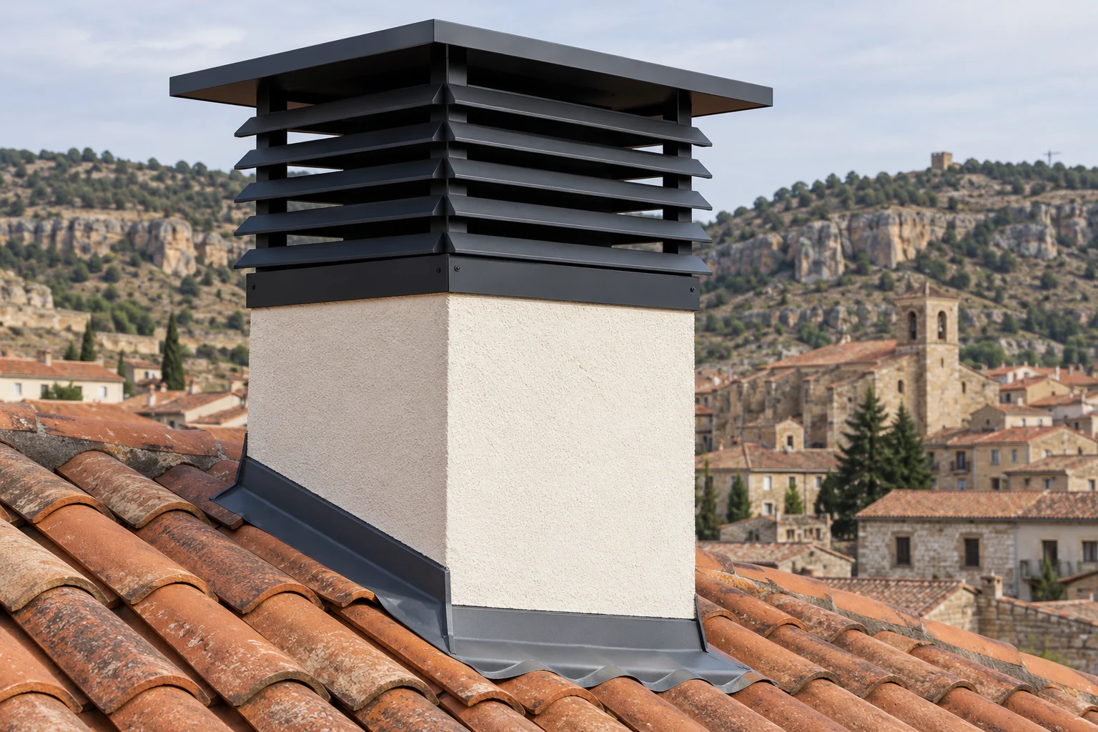 Remates de chimenea en Soria